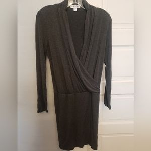 AMOUR VERT grey dress SMALL Angela